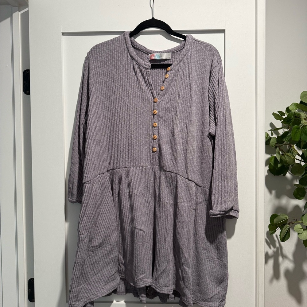 Free People Blossom Button Down Dress